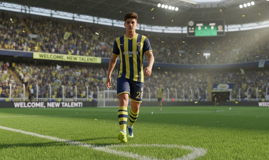 Sarı Lacivertli Ekibin Genç Yıldızı Sahaya Ayak Bastı