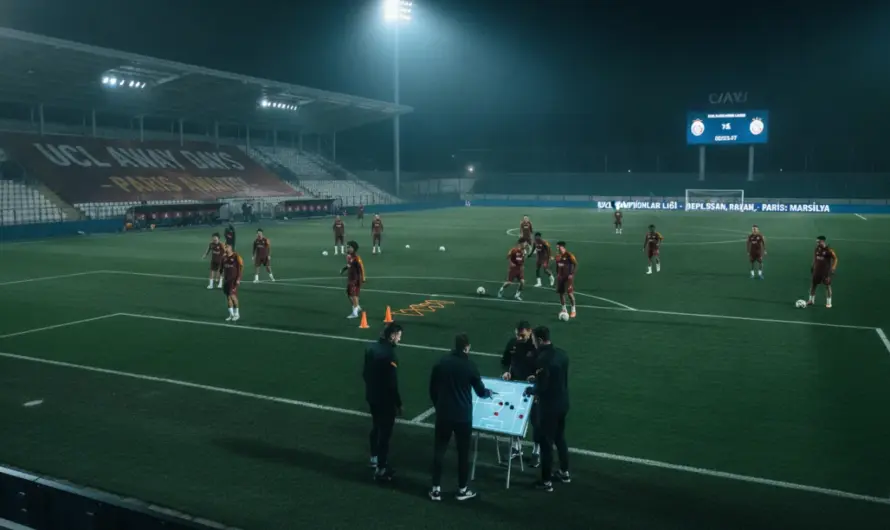 Galatasaray’da Lille Deplasmanı Öncesi Taktik Mesai
