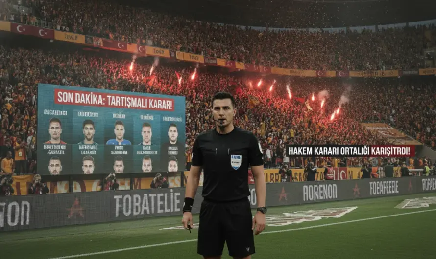 Süper Lig’in 7. Haftasında Hakem Atamalarında Yeni Dönem